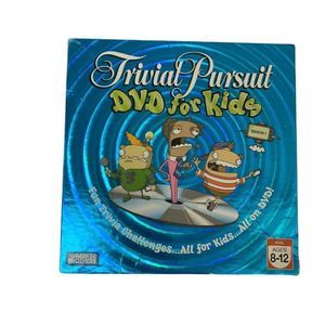 Trivial Pursuit DVD Board Game for Kids Season 1 Game Night Family Time COMPLETE